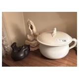 Johnny pot Pigeon Forge pottery hands in prayer