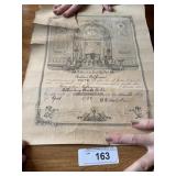 Baptism & Confirmation paperwork 1888