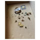 Costume jewelry gold filled & Masonic cufflinks