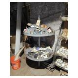 HARDWARE STYLE TURNING SHELF-NO CONTENTS