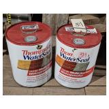 2-NEW 5 GAL. CANS OF THOMPSON WATER SEAL