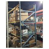 YELLOW RACKING SYSTEM-NO CONTENTS SELLS WITH IT