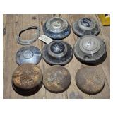 EARLY HUB CAPS VW & FORD COUPE CAPS