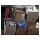 SANITIZING WIPES AND NEW GLOVES AND