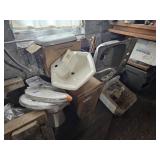 NEW STOCK OF SINKS. TOILETS