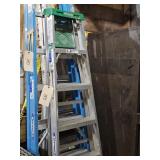 ALUM. STEP LADDER 6 FOOT