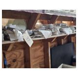 BELLEEK CHINA ON SECOND SHELF