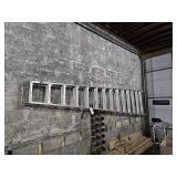 ALUM. STEP LADDER APPROX. 14 FOOT