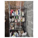 ROLLING 6 TIER METAL STAINLESS STEEL RACK-NO