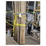 9 PIECES OF ROUGH SAWN LUMBER