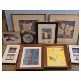VARIETY OF FRAMED PRINTS/PICTURES