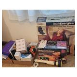 BACK MASSAGER AND MISC. ITEMS