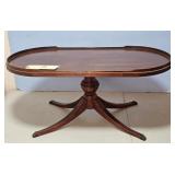 MAHOGANY DUNCAN PHYFE COFFEE TABLE