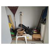 CONTENTS OF BACK STORAGE AREA TO INCLUDE