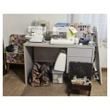 JANOME MEMORY CRAFT 3500 & SINGER SURGER & ALL