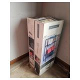 2 NIB WIRE SHELVING UNIT BLACK FINISH