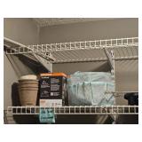 CONTENTS ON TOP SHELF IN PANTRY -LIGHT BULBS