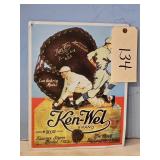 MODERN KEN WEL METAL SIGN