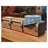 NAPKING HOLDERS, SUGAR HOLDERS, RAFFLE TICKETS