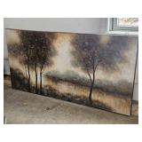 OIL ON CANVAS PAINTING