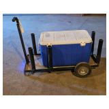 COOLER FISHING CART