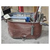 COPPER WASH BOILER AS IS