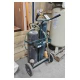 ACETYLENE TORCH SET W/CART-TANKS ARE RENTED