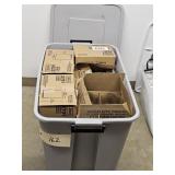 TOTE W/10 boxes LIBBYE