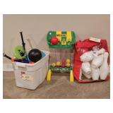 INDOOR BOWLING GAME AND GO GATOR-MISSING SOME