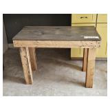 PRIMITIVE MADE STYLE WOOD TABLE