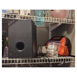 CONTENTS OF SECOND SHELF IN PANTRY - BLENDER,