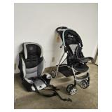 EVENFLO CAR SEAT & GRACO BABY STROLLER
