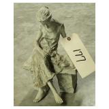 MOTHER & CHILD GARDEN STATUE-POLY MATERIAL