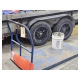 FLATBED SHOP CART-CASTERS NEEDS REPLACED