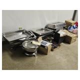 CHAFFIING DISHES-STAINLESS STEEL & CANDLES