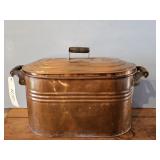 COPPER WASH BOILER W/LID