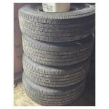 4-CHEVY STOCK FIRESTONE TIRES