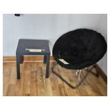 MOON STYLE CHAIR & STAND