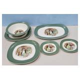 TAYLOR SMITH AND TAYLOR CONVERSATION SERVING BOWL