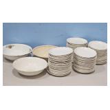 SERVING BOWLS & SAUCERS