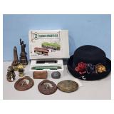 LADIES HAT/2 CLASSIC STREET CARS/BOYSCOUT