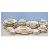 HOMER LAUGHLIN VIRGINIAN ROSE-53 PIECES