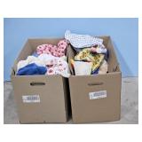 2 BOXES misc Towels, Hotpad Holders