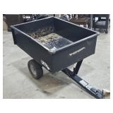 PULL TYPE METAL LAWNCART