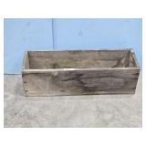26X8.5X8 RUSTIC WOOD PLANTER BOX