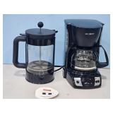 4 CUP MR COFFEE DRIP COFFEE MAKER/BODUM COLD BREW