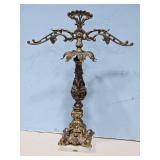 18 INCH BRASS SCALES OF JUSTICE ON MARBLE BASE