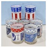 APOLLO GLASSES & VINTAGE USA STARS & STRIPES