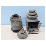 2-BUGGY LANTERNS AS IS