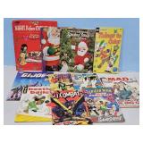 GI JOE STICKER ALBUM, COMIC BOOKS-SPIDER MAN/SUPER